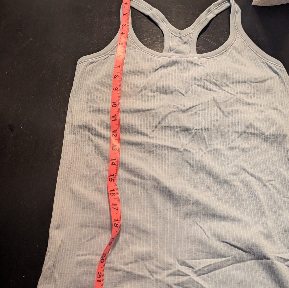 Lululemon Ribbed Tank Top - Sage Green - Picture 5 of 6